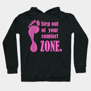 Motivational Quote Illustration Hoodie